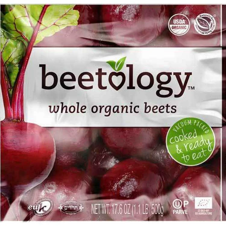 BEETOLOGY WHOLE ORGANIC BEETS 500G