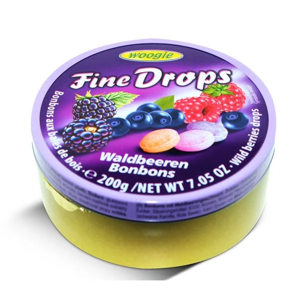 WOOGIE FINE DROPS WITH FOREST BERRIES FLAVOR 200G