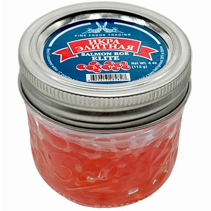 SALMON ROE CAVIAR ELITE 4oz