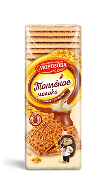 MOROZOVA COOKIES BAKED MILK 430G