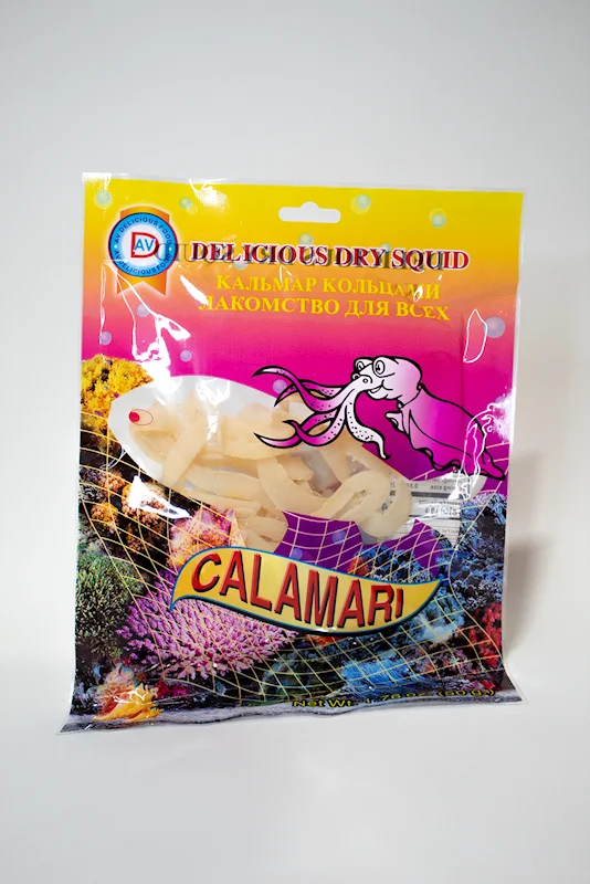 DRY SQUID RINGS 3.5 OZ  AV DELICIOUS