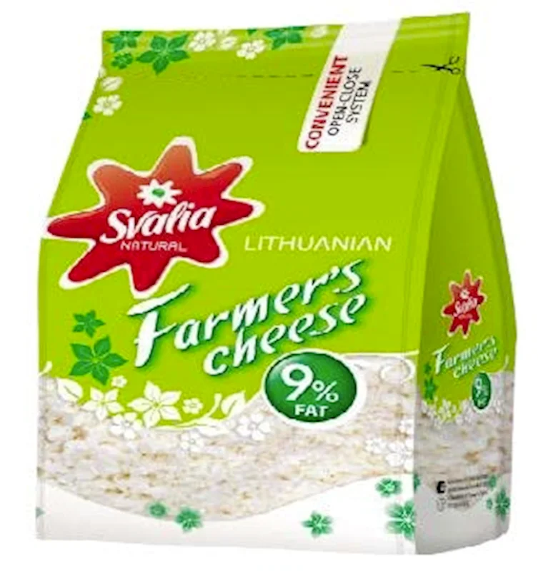SVALYA FARMER CHEESE 9% 370GR