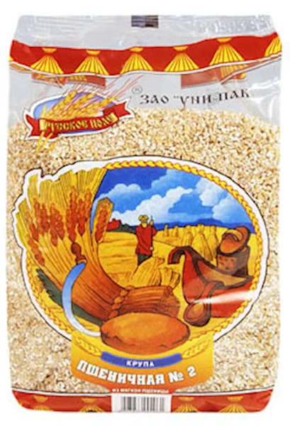 CRUSHED WHEAT GRAIN (PSHENICHNAYA) -2 750G RUSSKOYE POLE