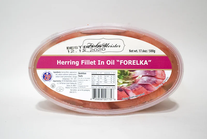 FISH MEISTER HERRING FILLET FORELKA STYLE 500G