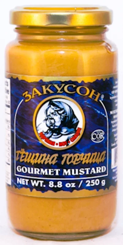 ZAKUSON MUSTARD GOURMET 8.8OZ