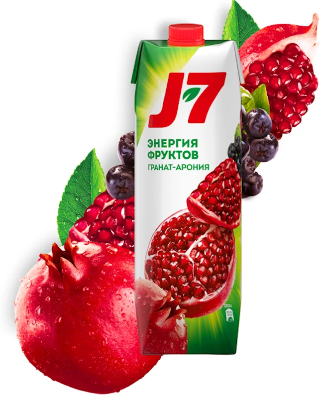 J7 POMEGRANATE/CHOKEBERRIES 970ML