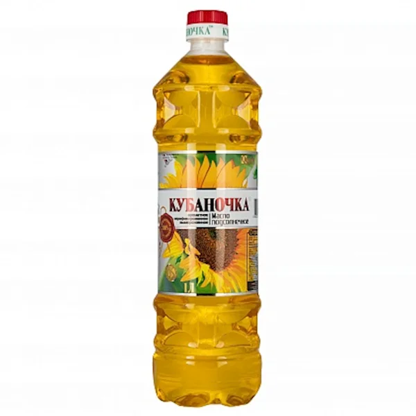 KUBANOCHKA SUNFLOWER NON-RAFINATED OIL 1L