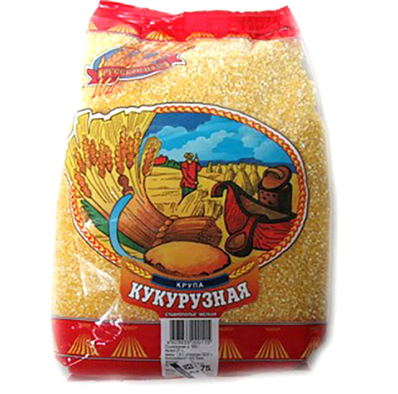 RUSSKOE POLE KUKURUZNAYA KRUPA (CORN GROATS) 750GR