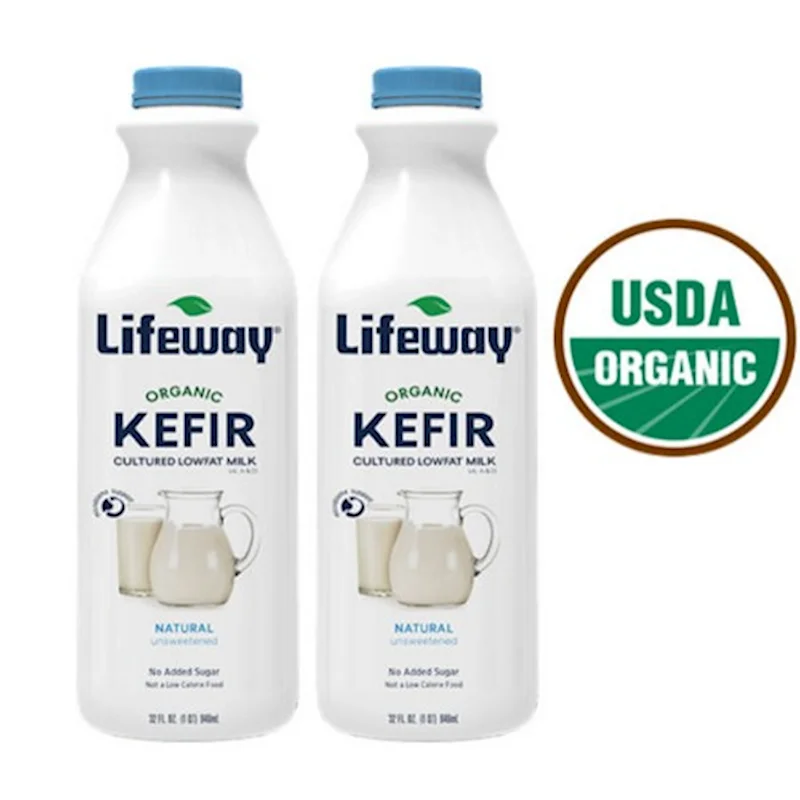 LIFEWAY ORGANIC KEFIR PLAIN 1% 32OZ