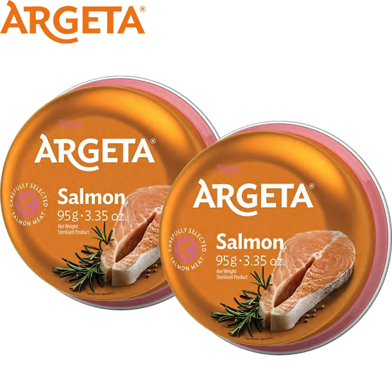 SALMON PATE 95 GR ARGETA