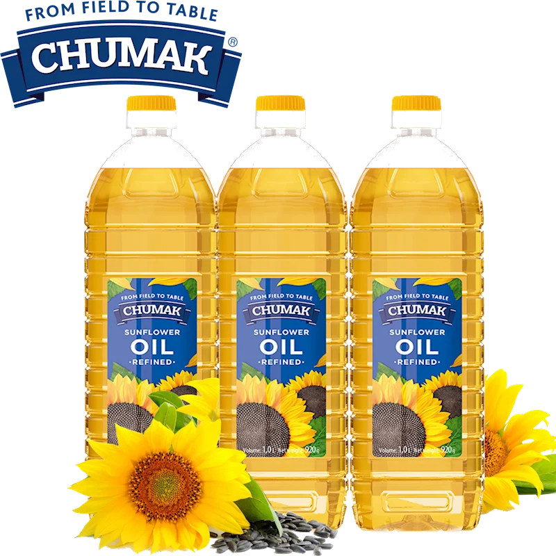 CHUMAK SUNFLOWER RAFINATED OIL 1L