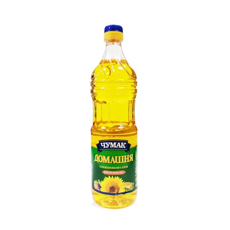 CHUMAK SUNFLOWER NON-RAFINATED OIL 0.9L