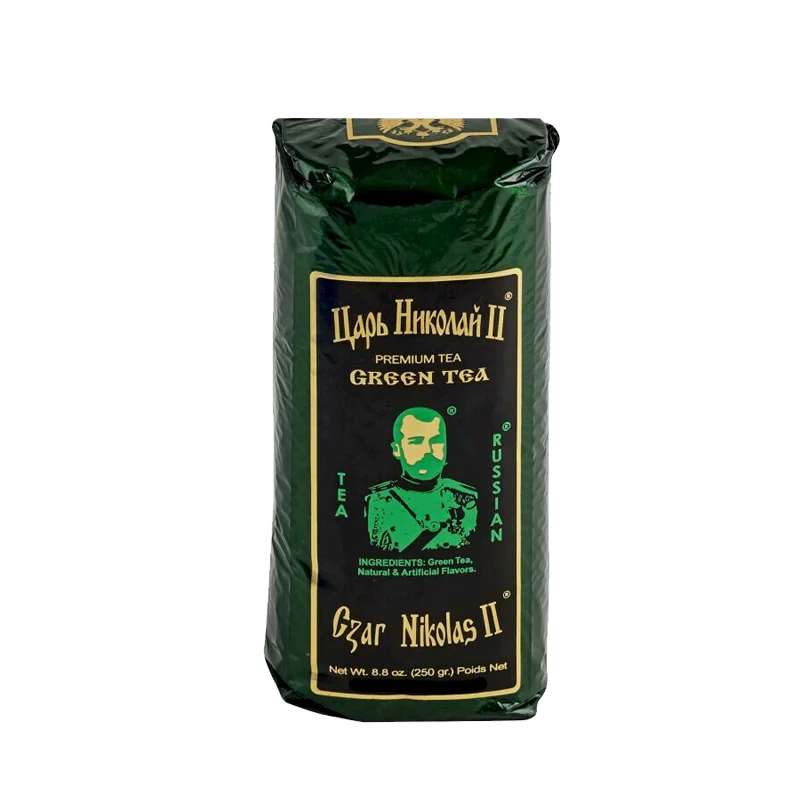 TZAR NICOLAY TEA 250GR GREEN BAG