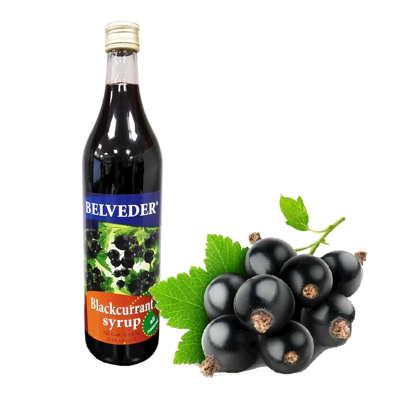 BELVEDER BLACKCURRANT SYRUP 1 L