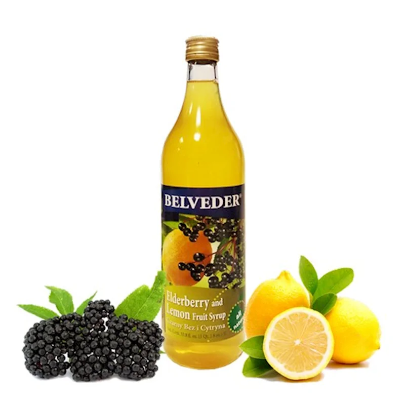 ELDERBERRY&LEMON SYRUP 1L BELVEDER