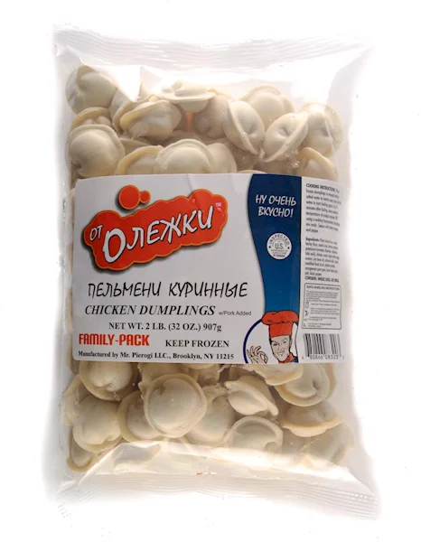 "PELMESHKI OT OLEZHKI" PELMENI CHICKEN 32OZ