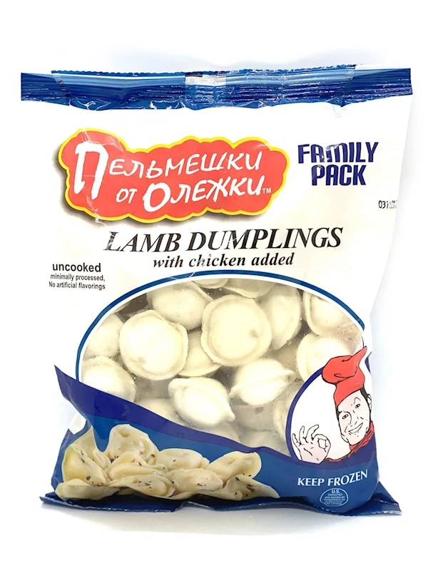 "PELMESHKI OT OLEZHKI" LAMB PELMENI 2LB
