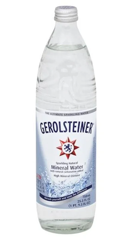 GEROLSTEINER 0.75L MINERAL WATER