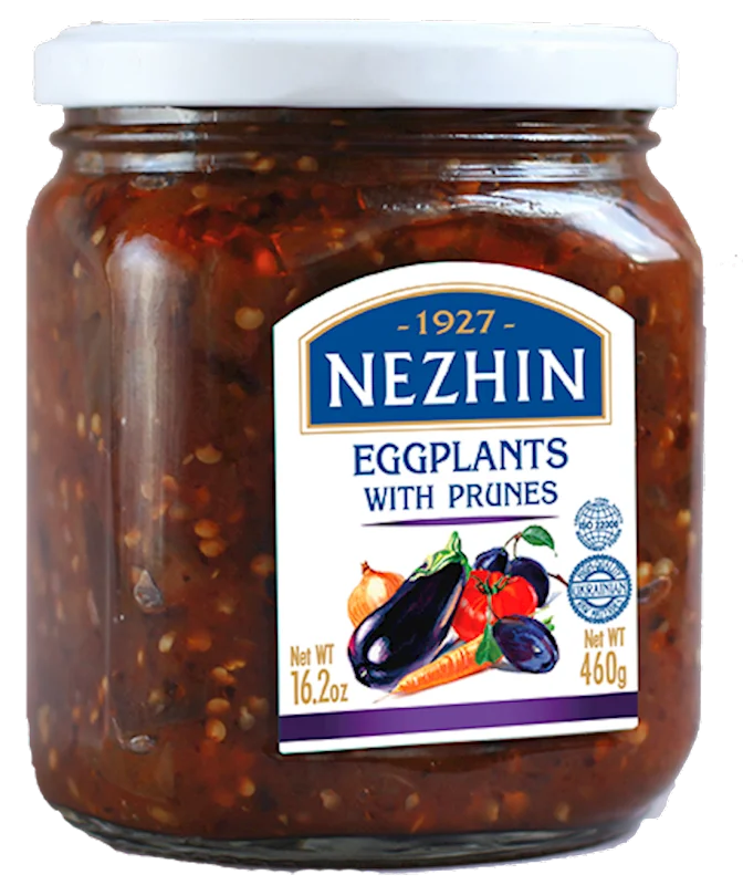 NEZHIN EGGPLANTS WITH PRUNES 450 G