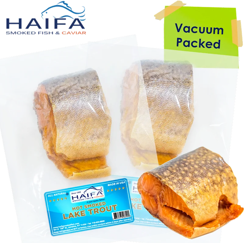 LAKE TROUT HOT SMOKED