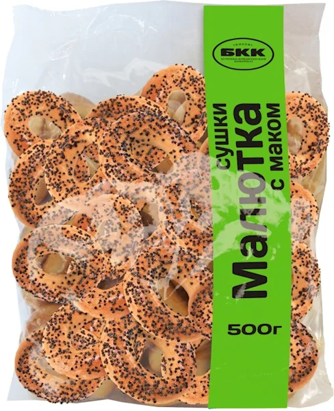 SUSHKA "BKK" MALUTKA W/POPPYSEED 500GR