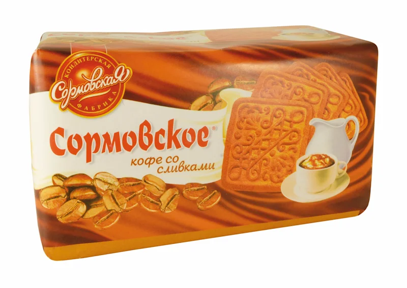 "SORMOVSKOE" COOKIES COFFE & CREAM 200GR