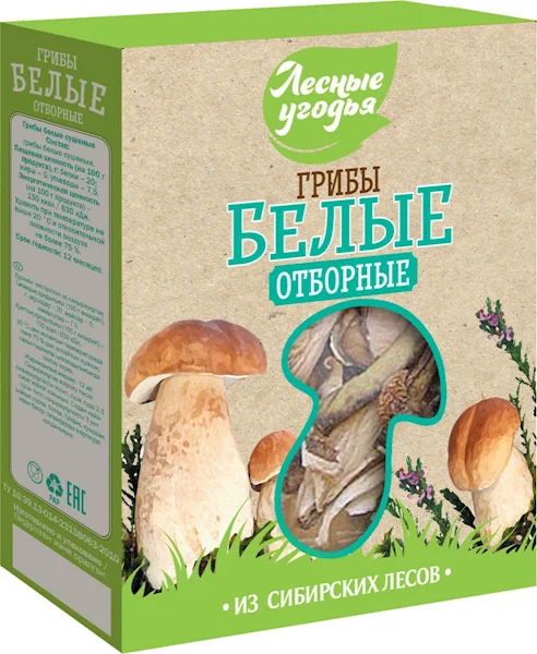 DRY WHITE MUSHROOMS 40 GR