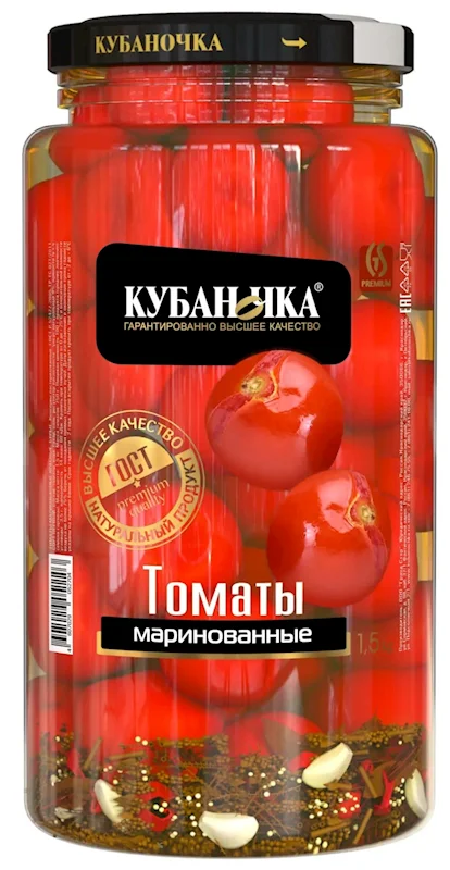 KUBANOCHKA TOMATO MARINATED 1.8L