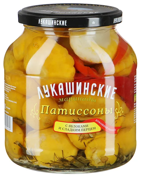 "LUKASHINSKIE" SQUASH W/APPLE AND SWEET PEPPER 670GR