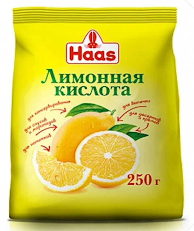 "HAAS" CITRIC ACID 250GR