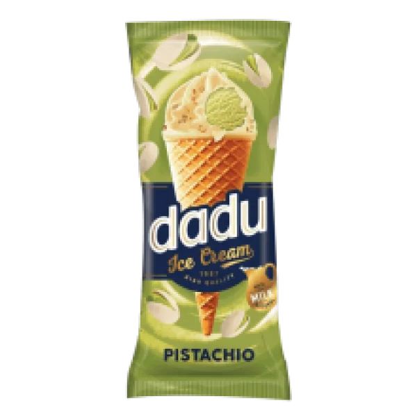 DADU PISTACHIO ICE CREAM IN WAFFLE CONE 150ML
