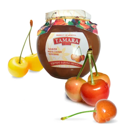 TAMARA WHITE CHERRY PRESERVE 400G