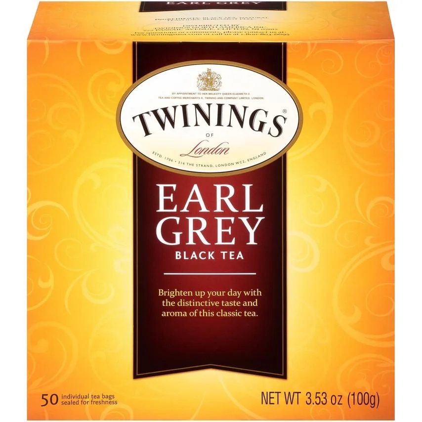 TWININGS EARL GREY TEA 50TB