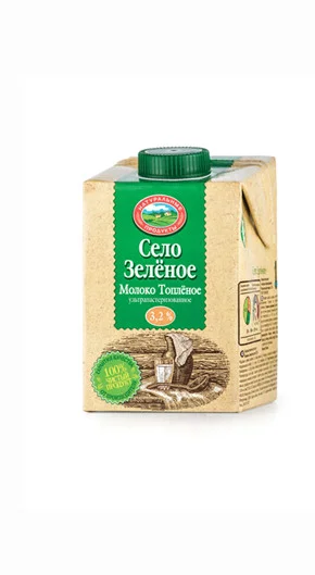 SELO ZELENOE TOPLENOE MILK 3.2% 487ML