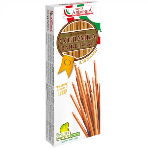 ALESHIN VANILLA BREAD STICKS 200G FOR MOTHER