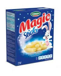 MAGIC CORN STICKS BLUE BOX 130G CERERA