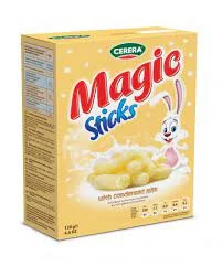 MAGIC CORN STICKS YELLOW BOX 130G CERERA