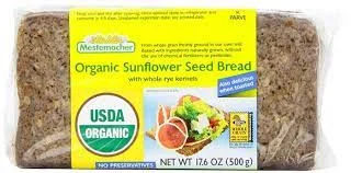 MESTEMACHER ORGANIC SUNFLOWER SEED BREAD 500G