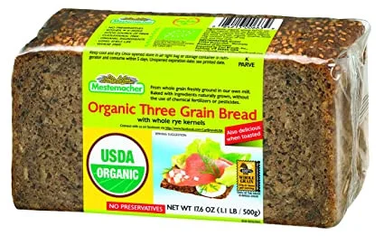 MESTEMACHER ORGANIC 3 GRAIN BREAD 500GR