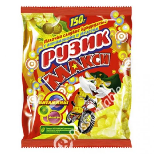 PUFFED CORN STICKS RUZIK 150G