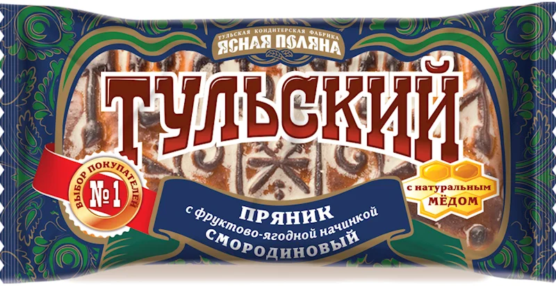 "TUL'SKIY" GINGERBREAD WITH BLACK CURRANT 140G