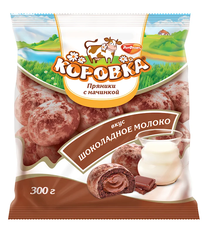 "KOROVKA" GINGERBREAD CHOCOLATE MILK TASTE 300GR