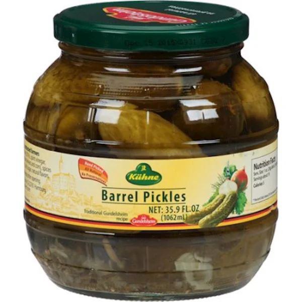 KUHNE BARREL PICKLES 1062ML