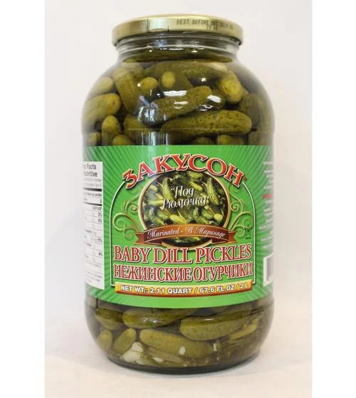 ZAKUSON BABY DILL PICKLES 2 L