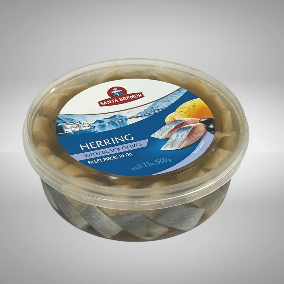 MATIAS HERRING FILLET K KARTOSHECHKE WITH OLIVES 500g