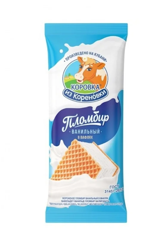 VANILLA SANDWICH 70G "KOROVKA IZ KORENOVKI"