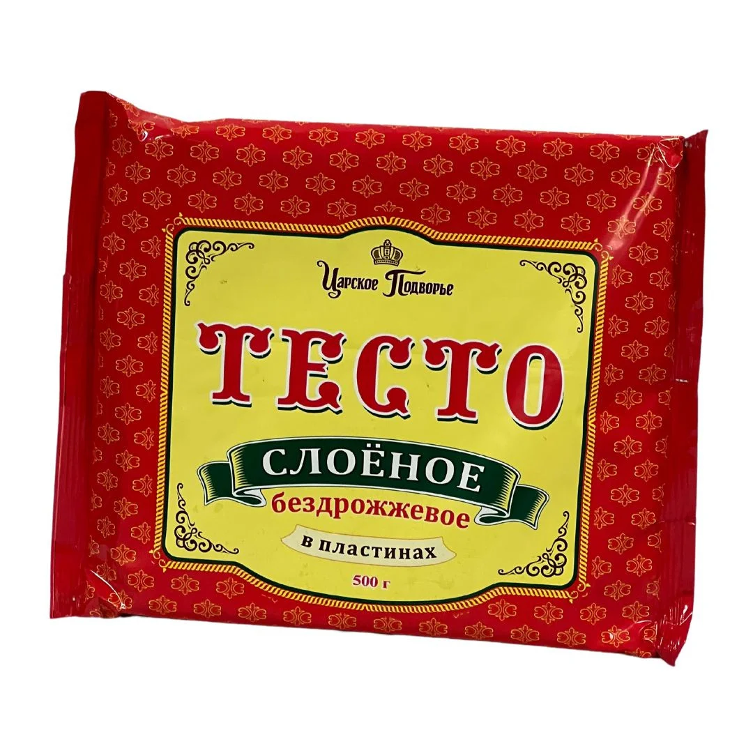 "TSARSKOYE PODVORYE" PUFF PASTRY DOUGH NO YEAST 500g