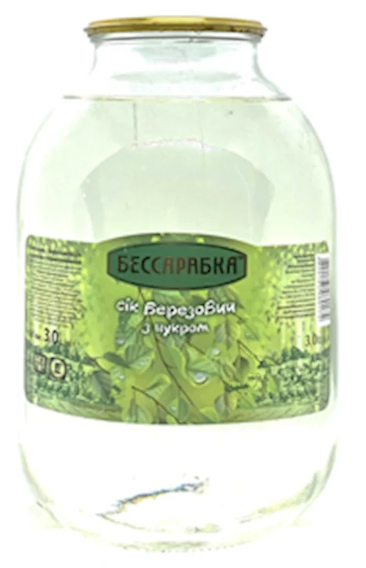 "BESSARABKA" BIRCH JUICE 3 LT