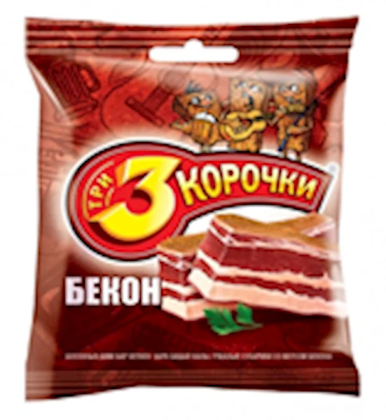 3 KOROCHKI SUHARY 100GR BACON