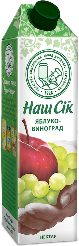 NASH SOK "APPLE-GRAPE" JUICE 0.95L